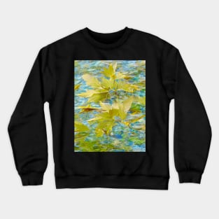 abstract landscape Digital Design Crewneck Sweatshirt